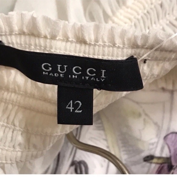 Gucci Silk Floral Blouse NWT - Picture 3 of 5